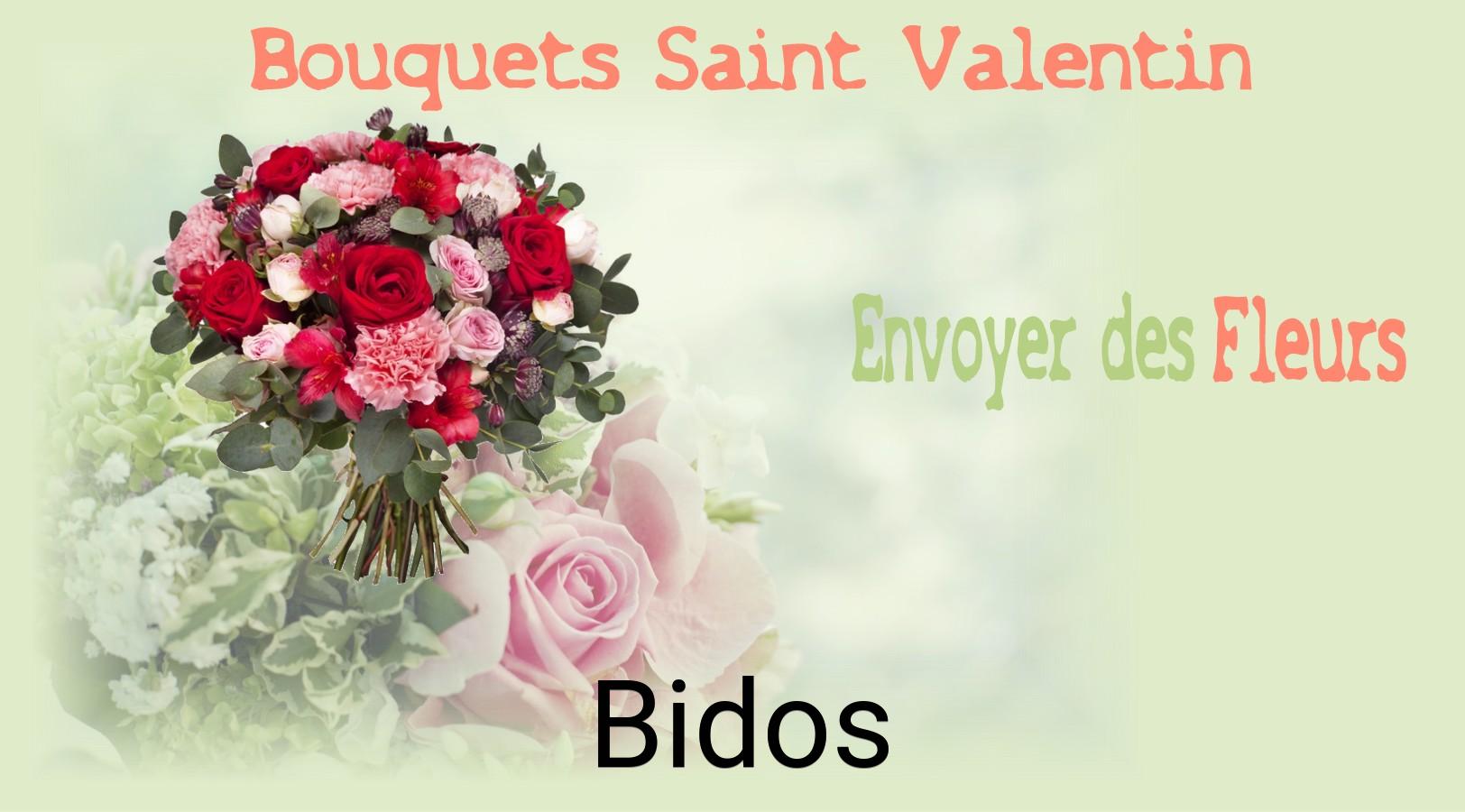 Roses de Saint-Valentin livrées à Bidos